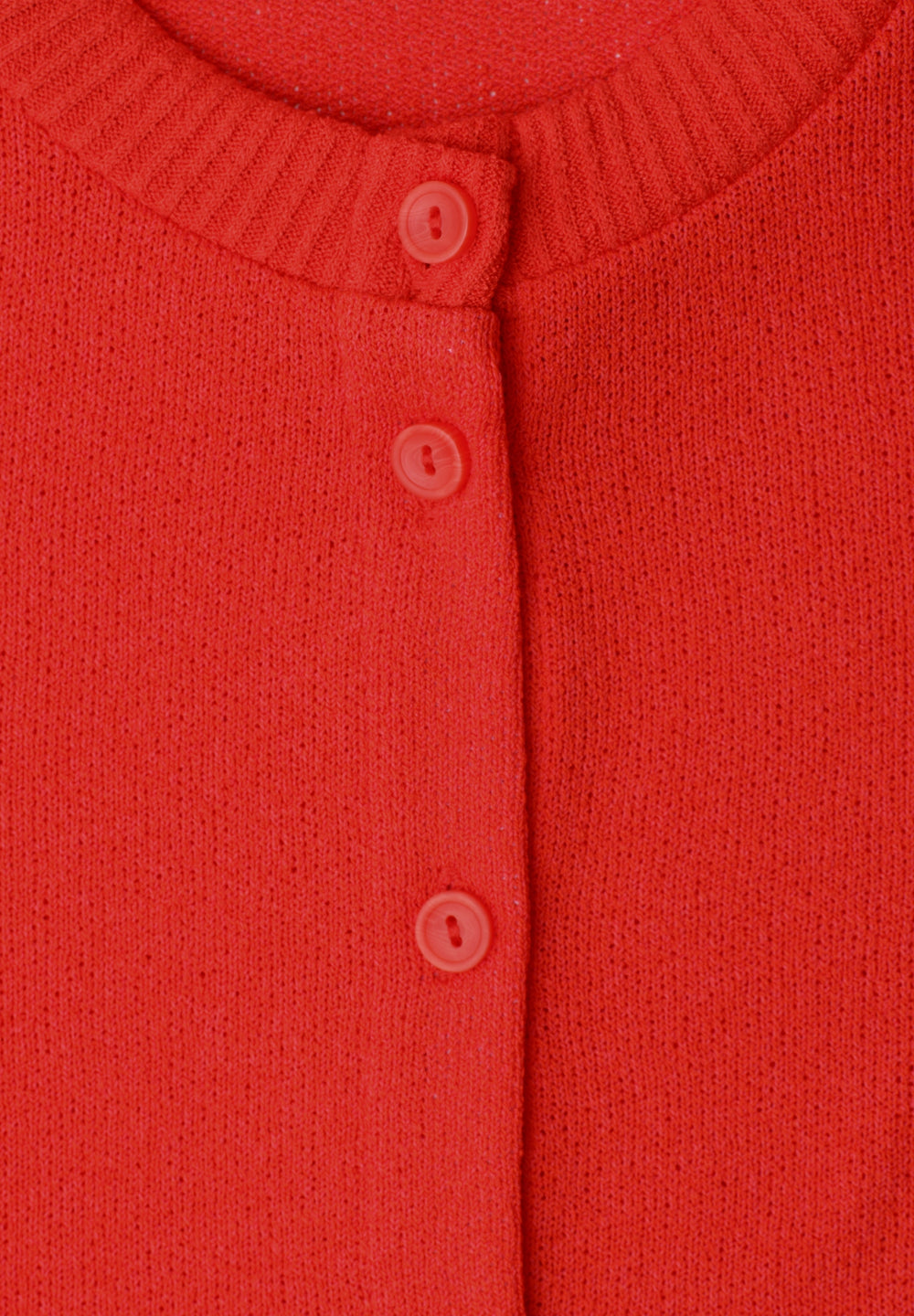 knit look short jacket, chili red 17288 Bild 2