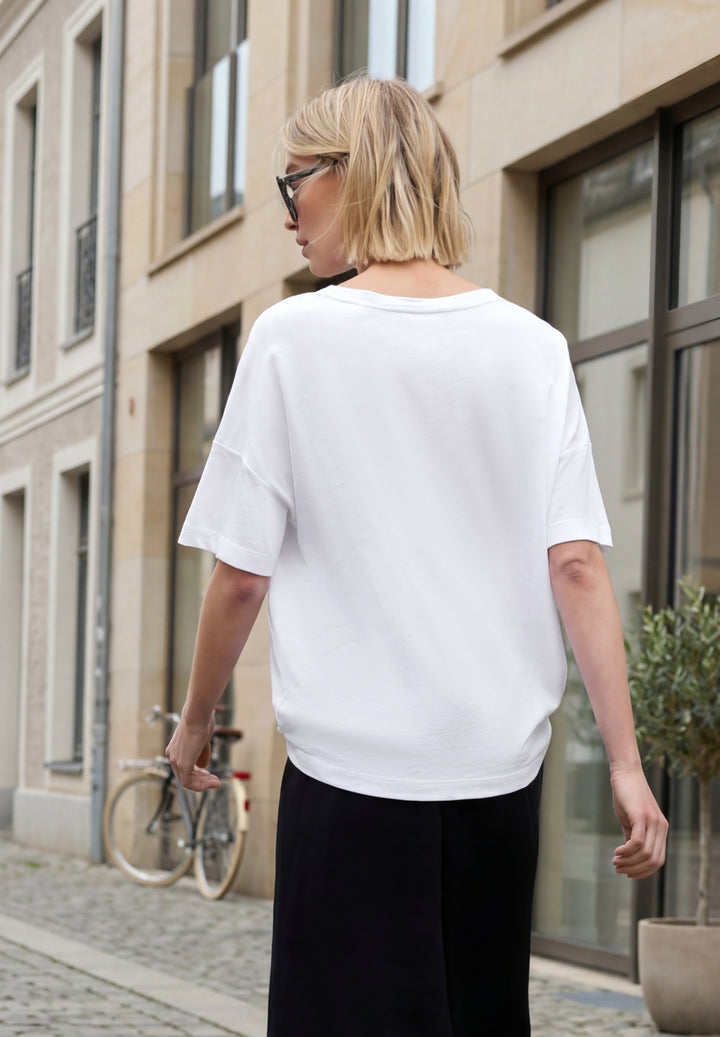 LTD QR_Studio_basic short shir, White 10000 Bild 4
