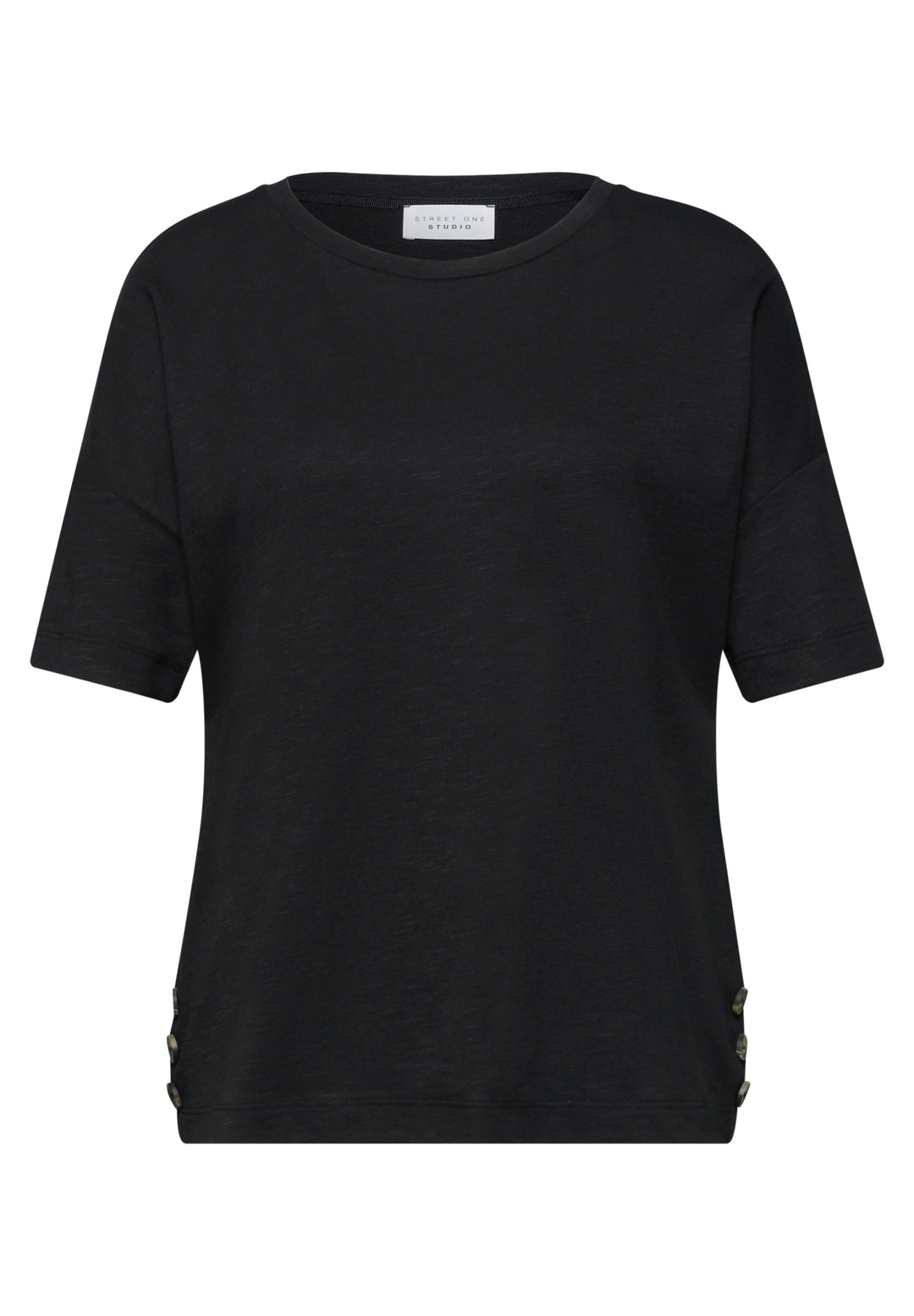 LTD QR_Studio_basic short shir, Black 10001 Bild 1