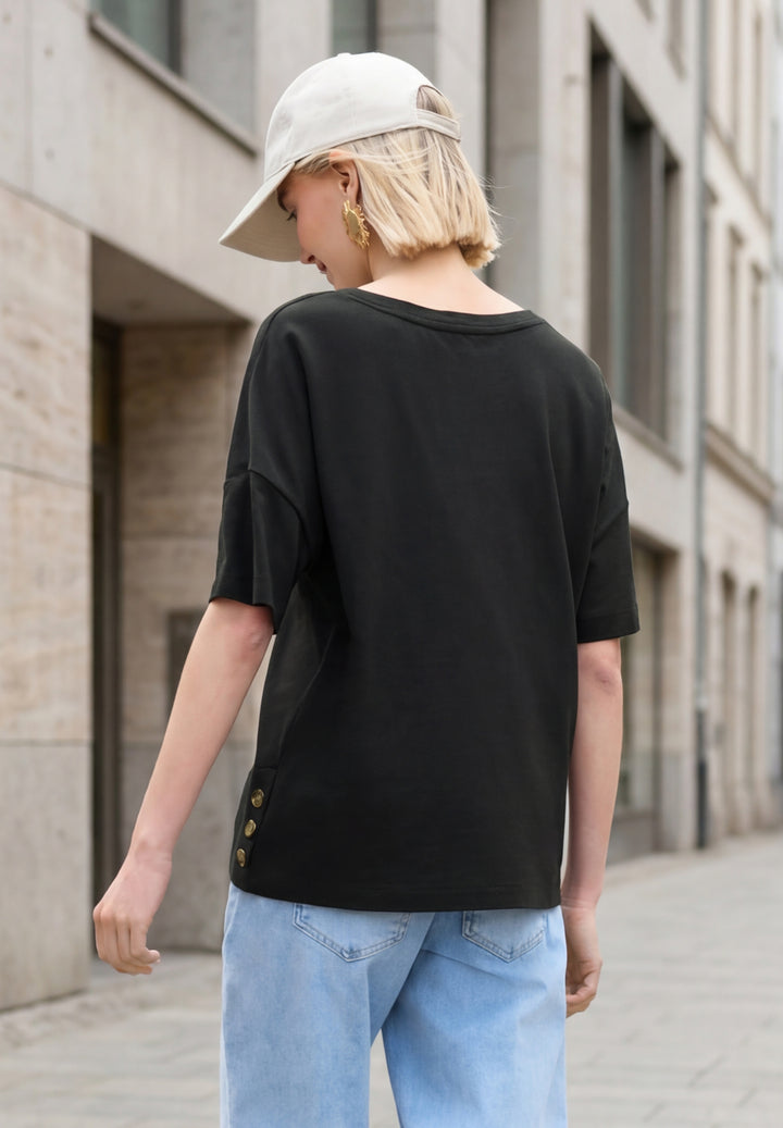 LTD QR_Studio_basic short shir, Black 10001 Bild 4