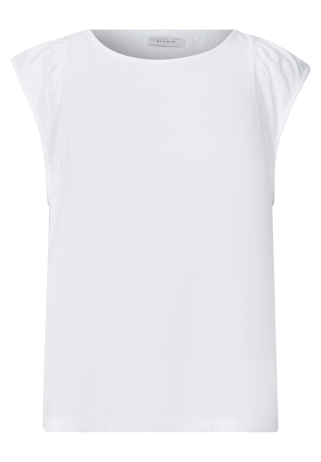 LTD QR Studio_Blousetop w slee, White 10000 Bild 1