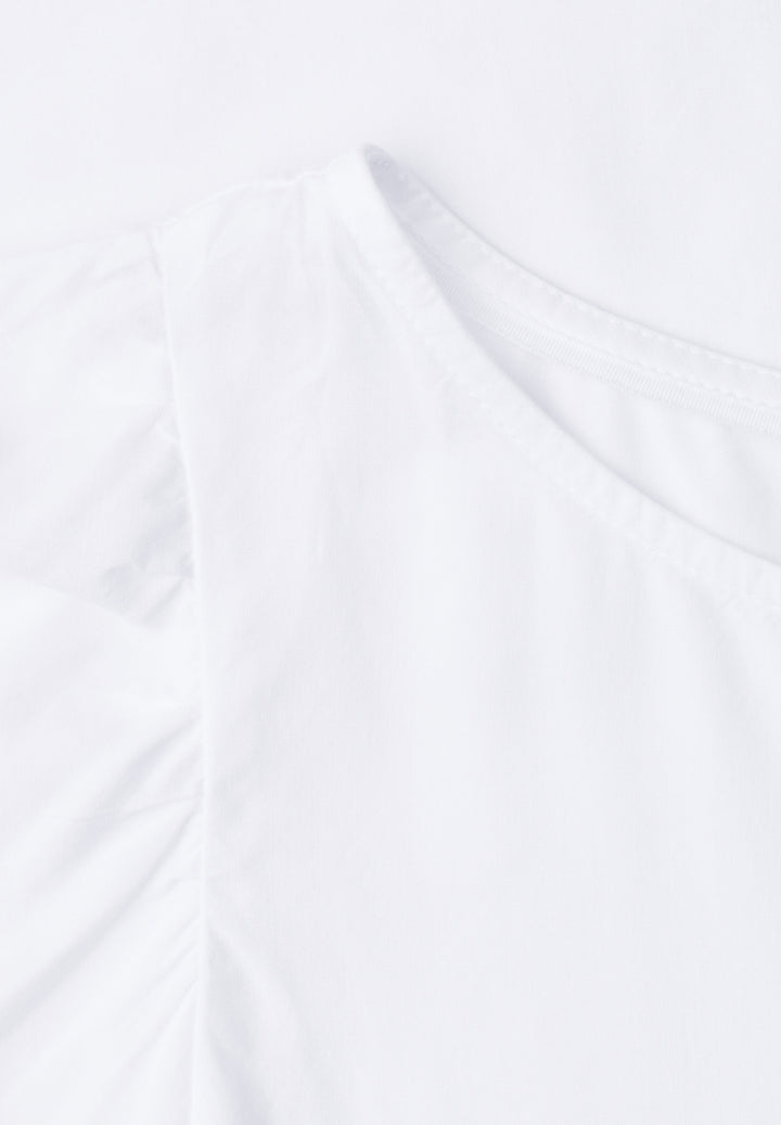 LTD QR Studio_Blousetop w slee, White 10000 Bild 2