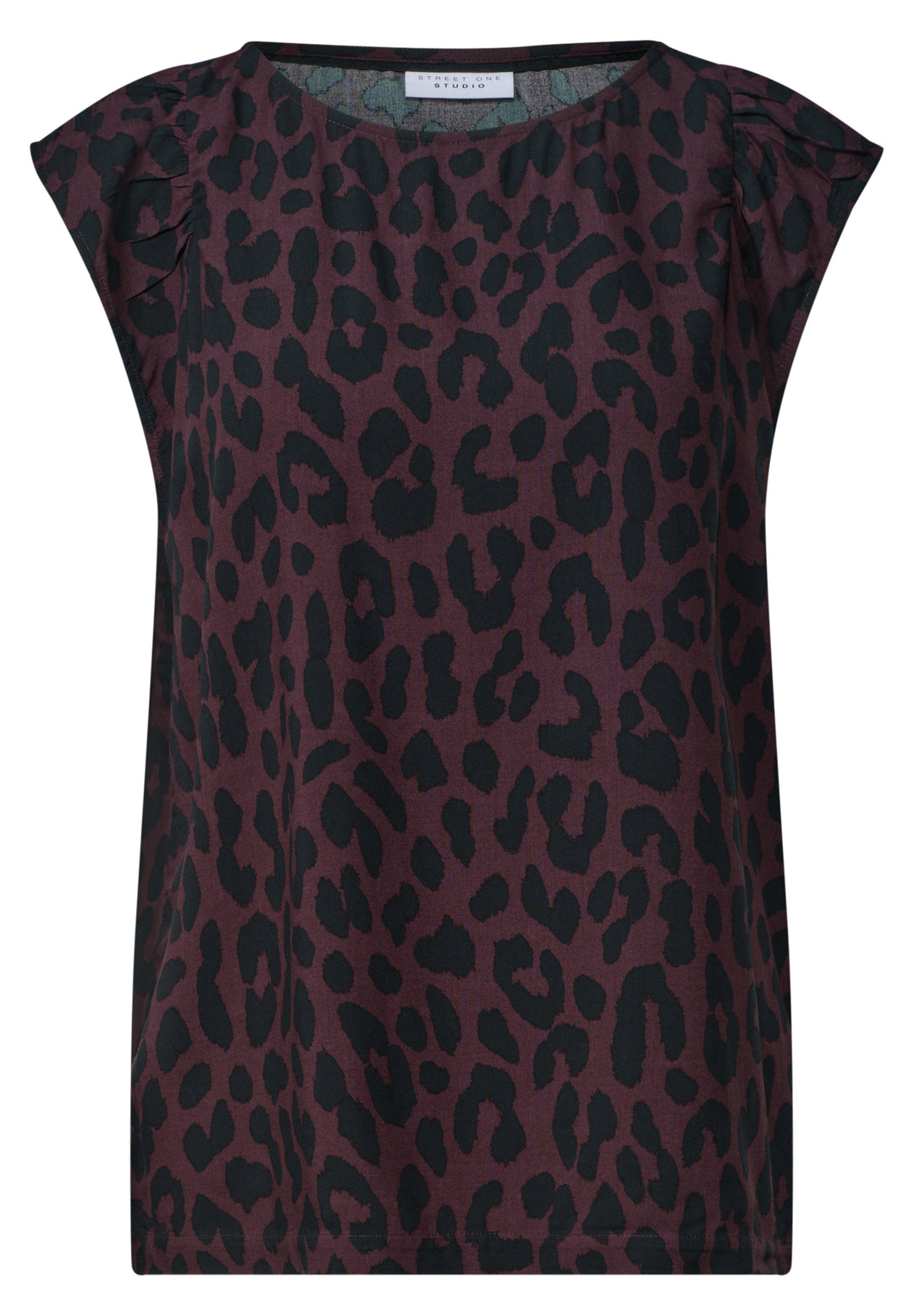 LTD QR Studio_Blousetop w slee, very berry 27464 Bild 1