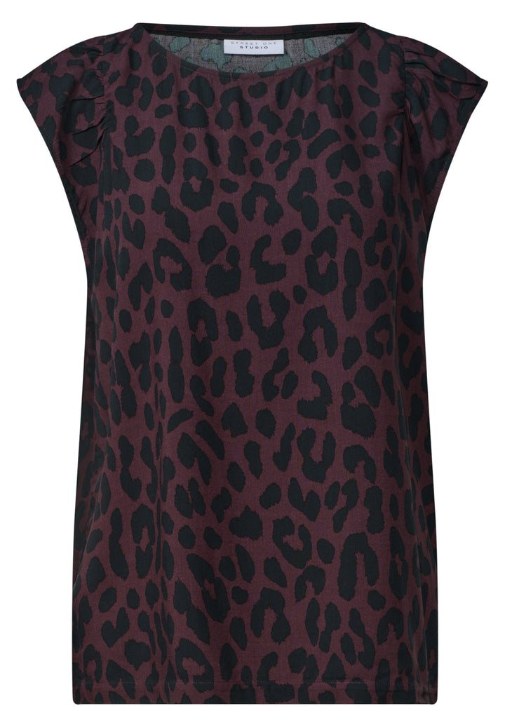 LTD QR Studio_Blousetop w slee, very berry 27464 Bild 1