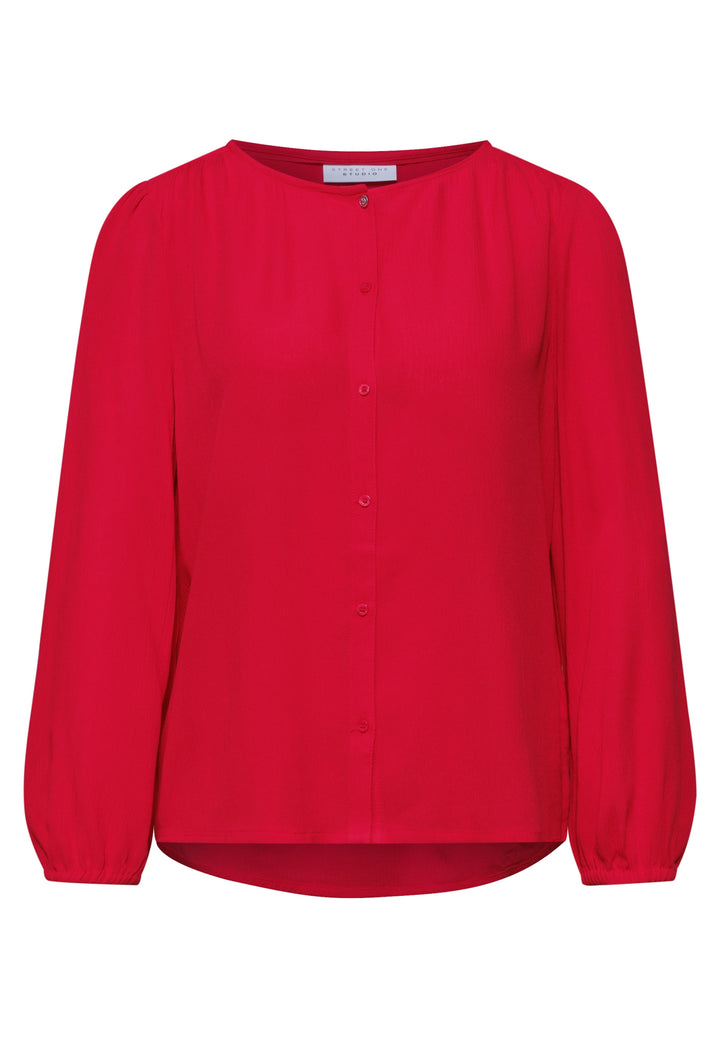 LTD QR_ Studio_Buttoned roundn, chili red 17288 Bild 1