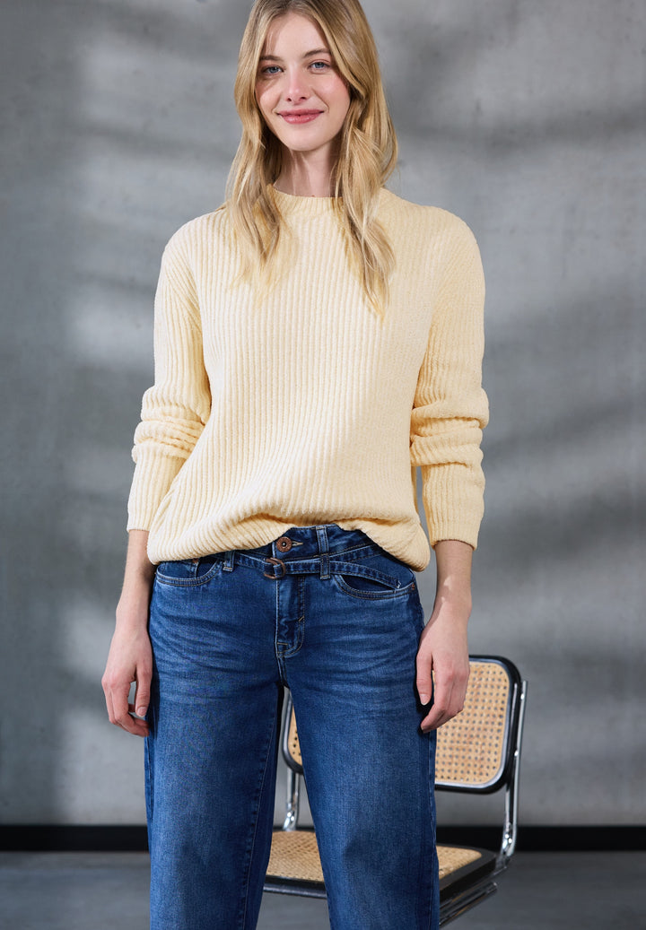 LTD QR Studio_chenille sweater, soft beige 16351 Bild 5