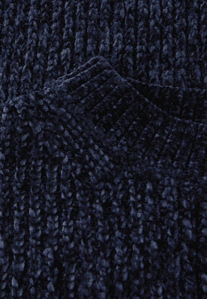 LTD QR Studio_chenille sweater, amethyst night blue 17157 Bild 2