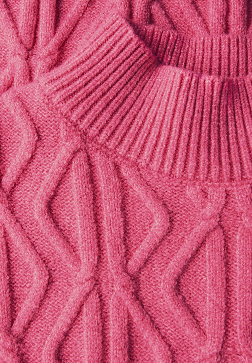 LTD QR Studio_cosy cable sweat, candy pink mel. 16896 Bild 2