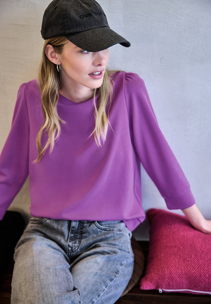 LTD QR_Studio_heavy shirt w.ga, floral pink 17165 Bild 7
