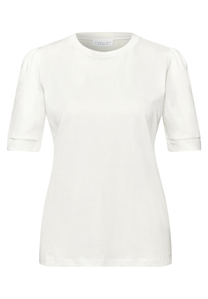 LTD QR_Studio_jersey shirt w.p, off white 10108 Bild 1