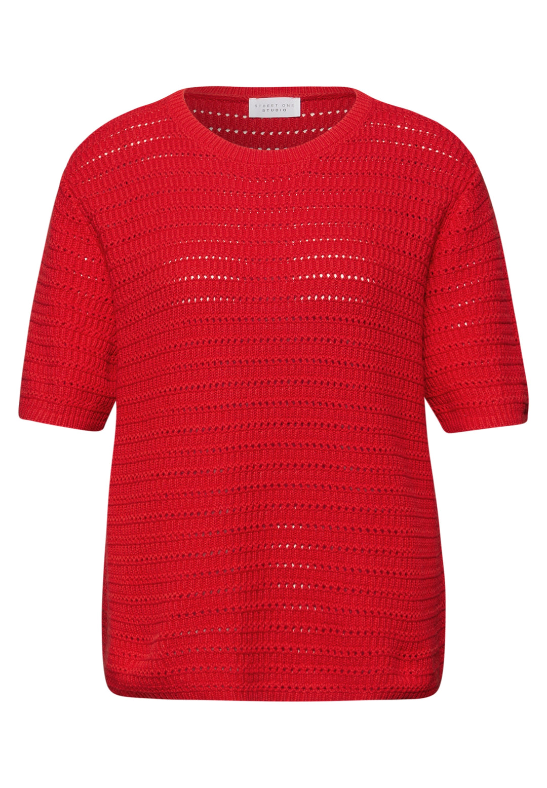 LTD QR Studio_pointelle round, torch red 17415 Bild 1