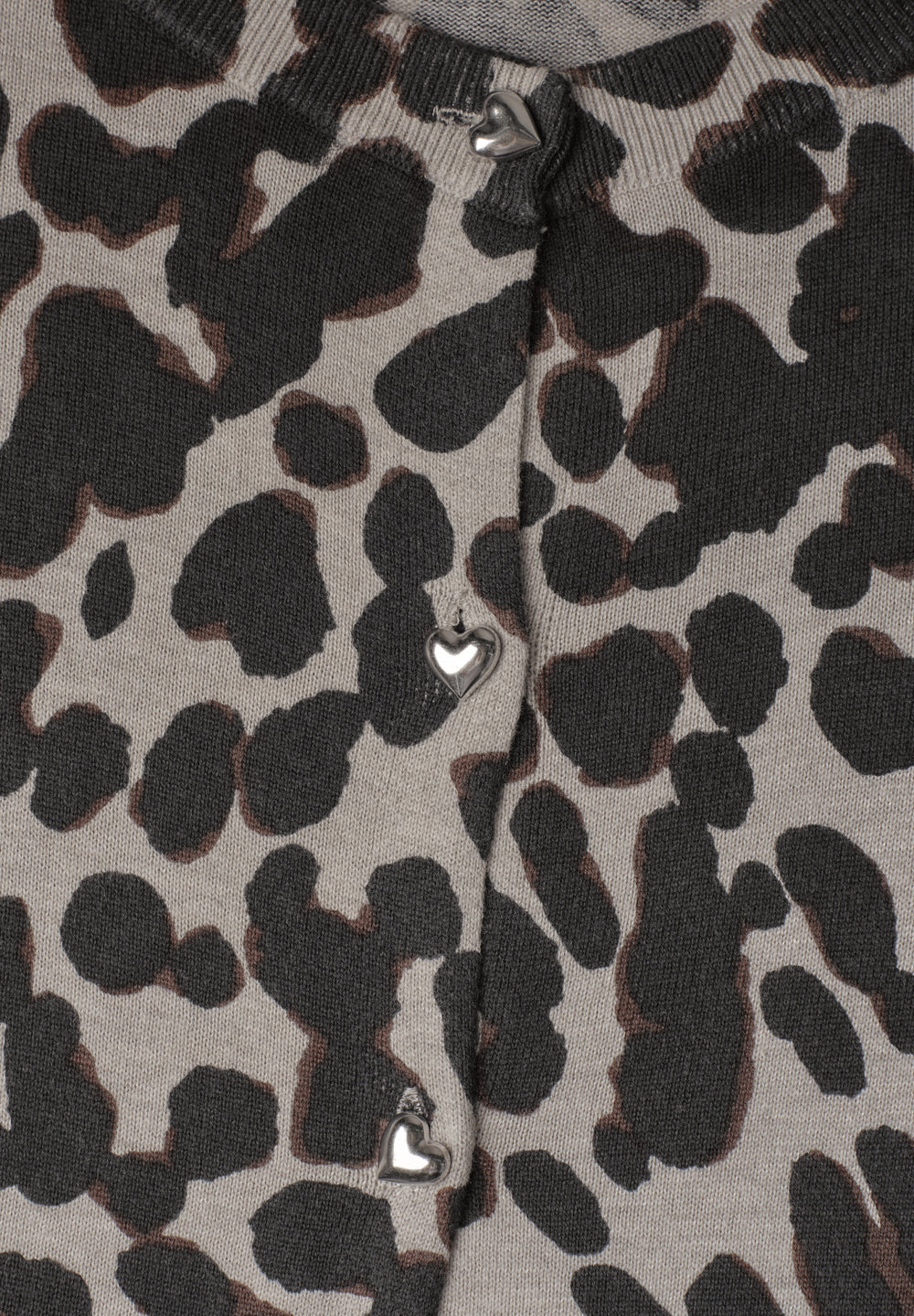 LTD QR Studio_Printed cardigan, light biscuit sand mel. 37852 Bild 2