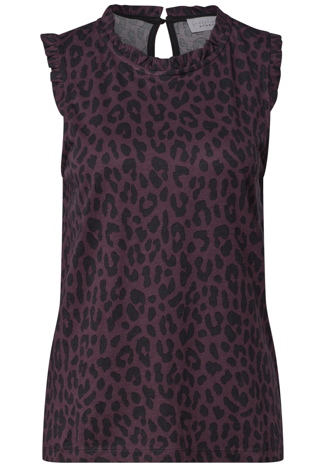 LTD QR Studio_Printed frill ne, very berry 27464 Bild 1