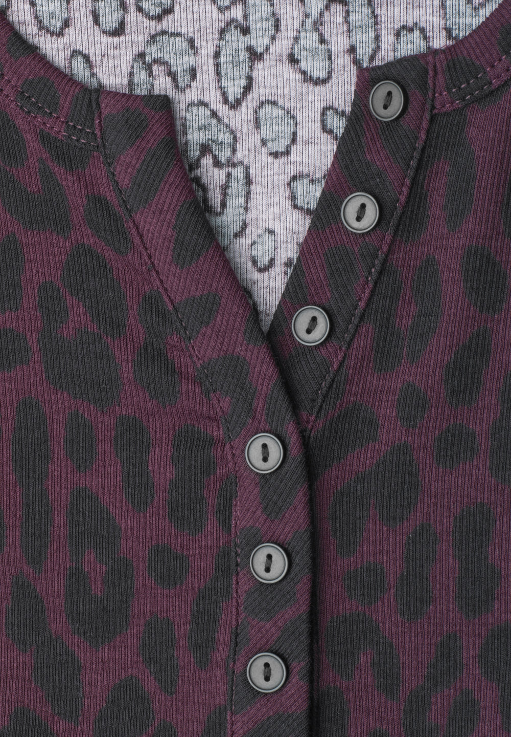 LTD QR Studio_Printed rib shir, very berry 27464 Bild 2