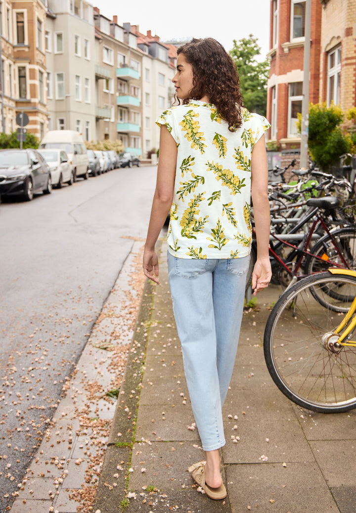 LTD QR Studio_Printed shirt w., off white 30108 Bild 4