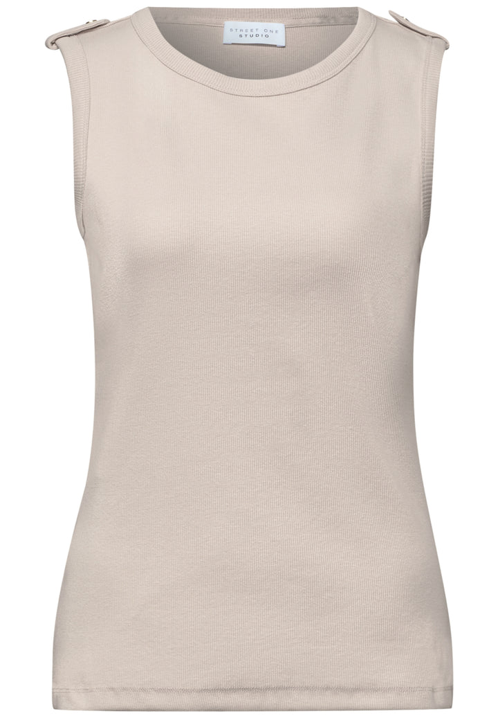 LTD QR_Studio_rib top w.deco b, stone sand 17452 Bild 1