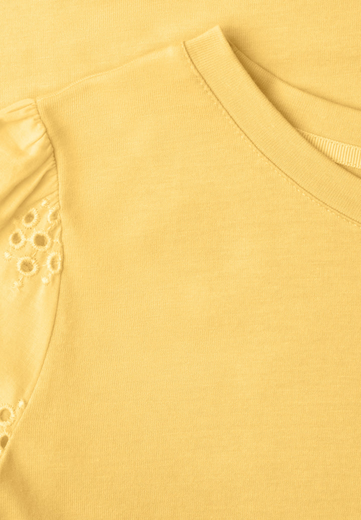 LTD QR Studio_Shirt w.embroide, snap yellow 17739 Bild 2