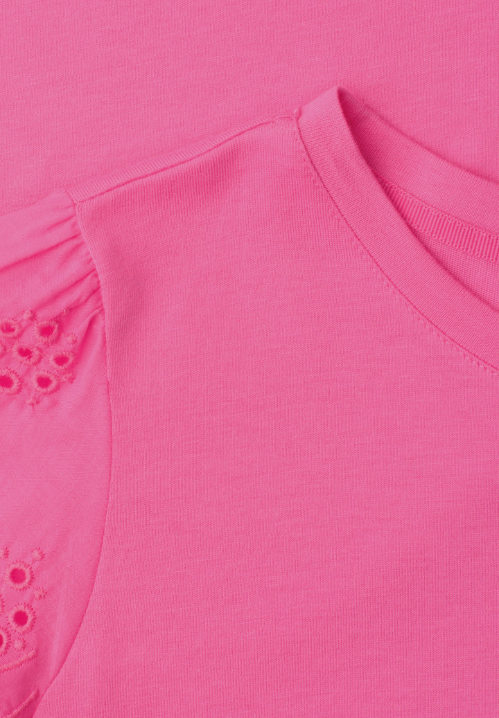LTD QR Studio_Shirt w.embroide, simply pink 17824 Bild 2