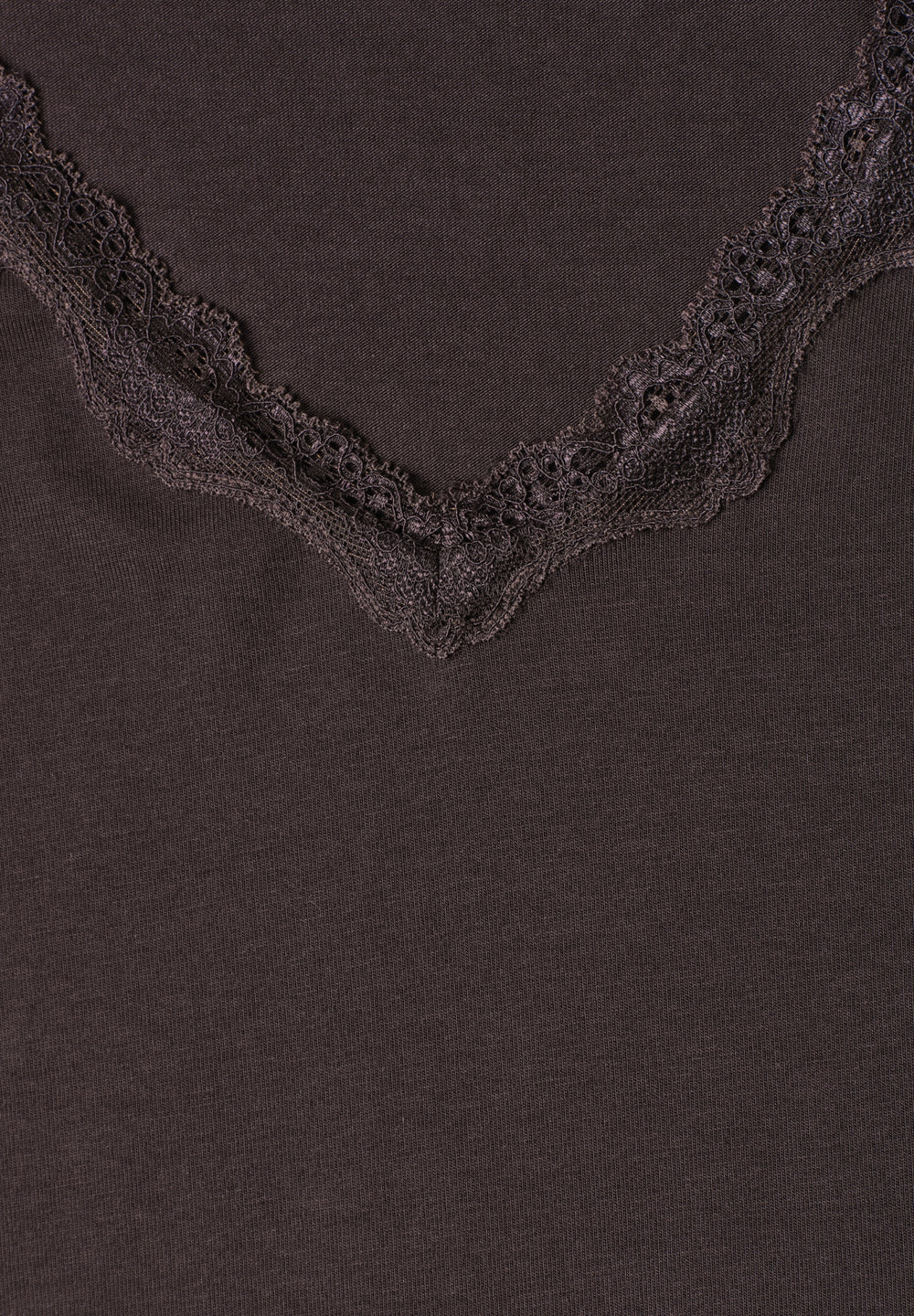 LTD QR_Studio_Shirt w.lace v-n, charred brown 17850 Bild 2