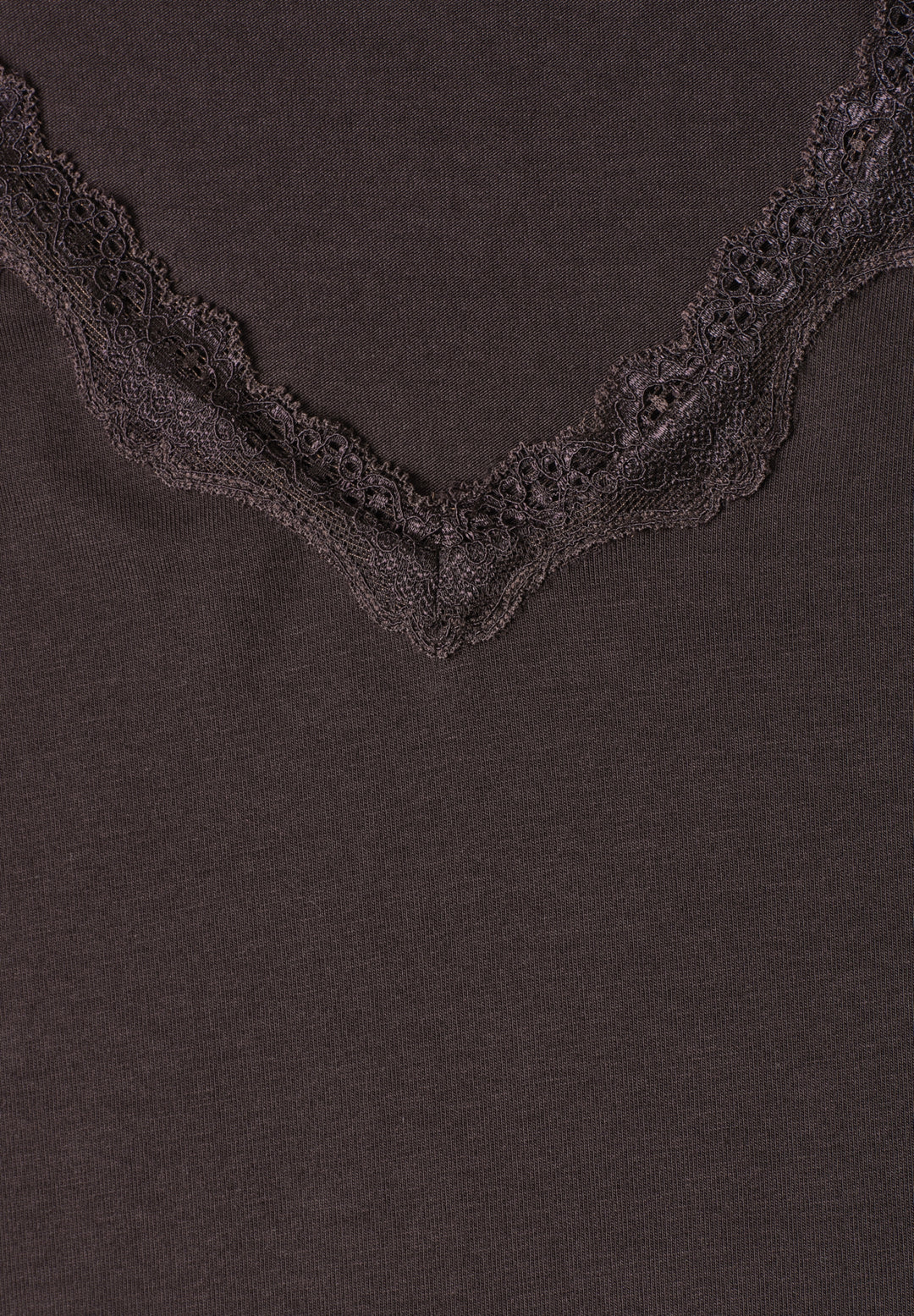 LTD QR_Studio_Shirt w.lace v-n, charred brown 17850 Bild 2