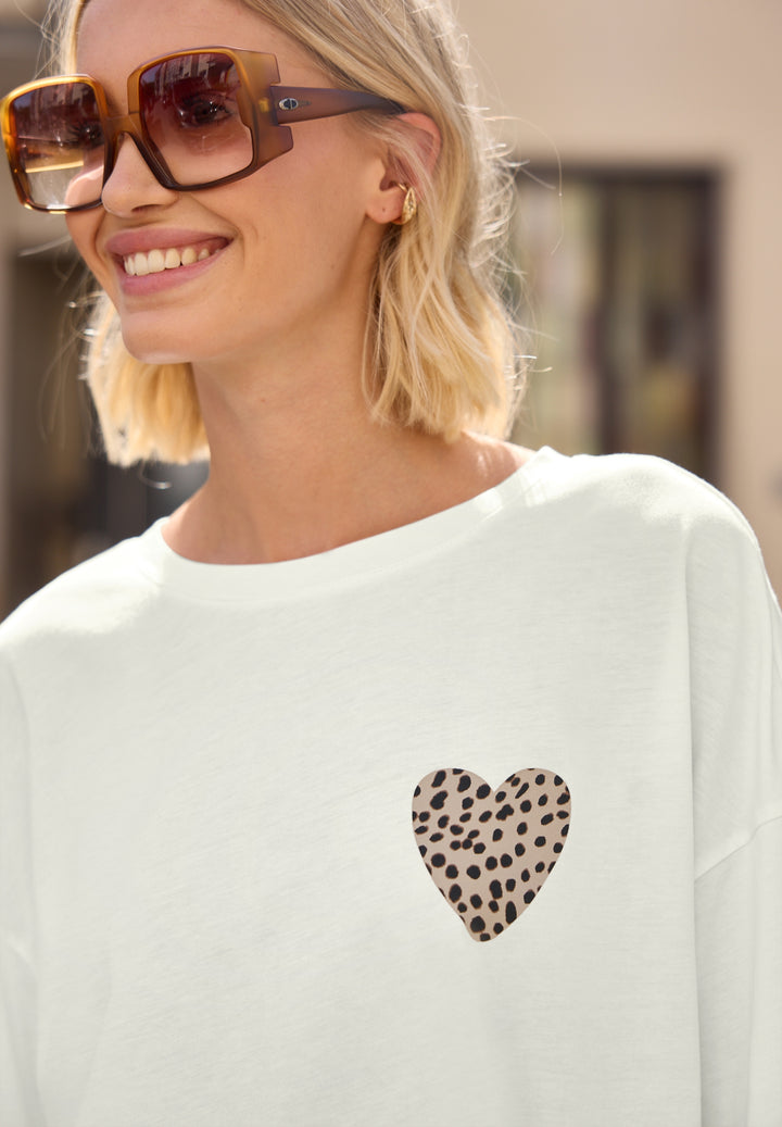 LTD QR Studio_Shirt w.printed, off white 10108 Bild 6
