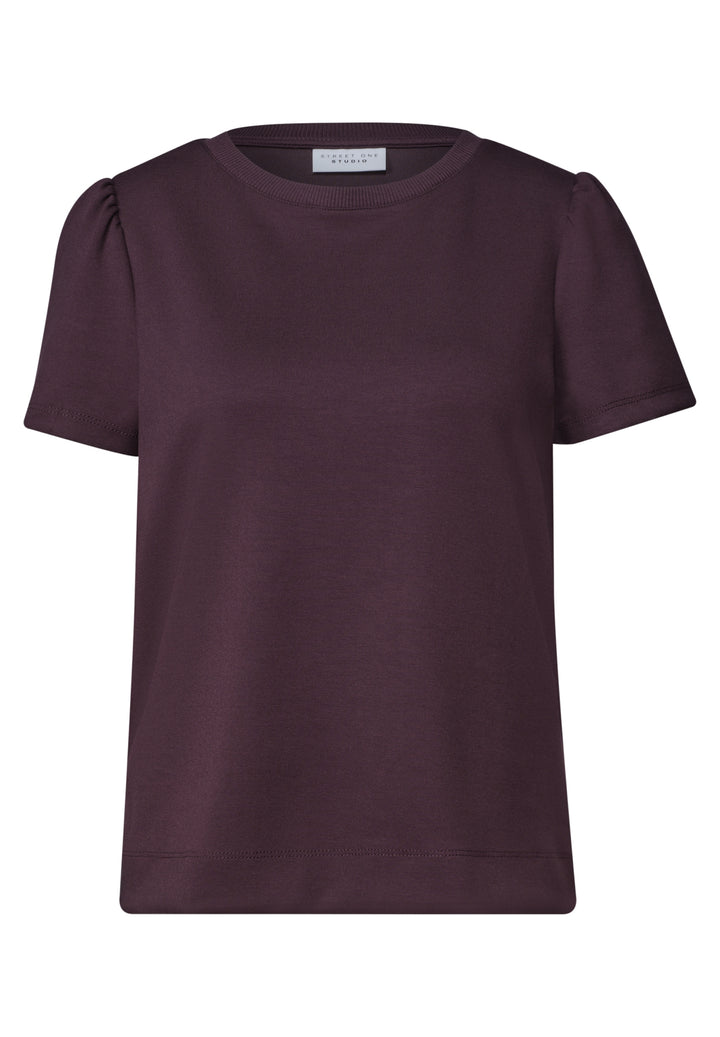 LTD QR Studio_Shirt w.puff sle, very berry 17464 Bild 1