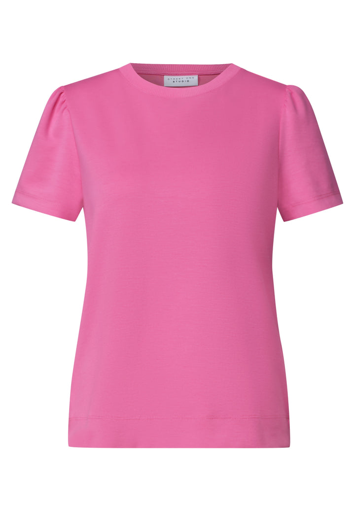LTD QR Studio_Shirt w.puff sle, simply pink 17824 Bild 1