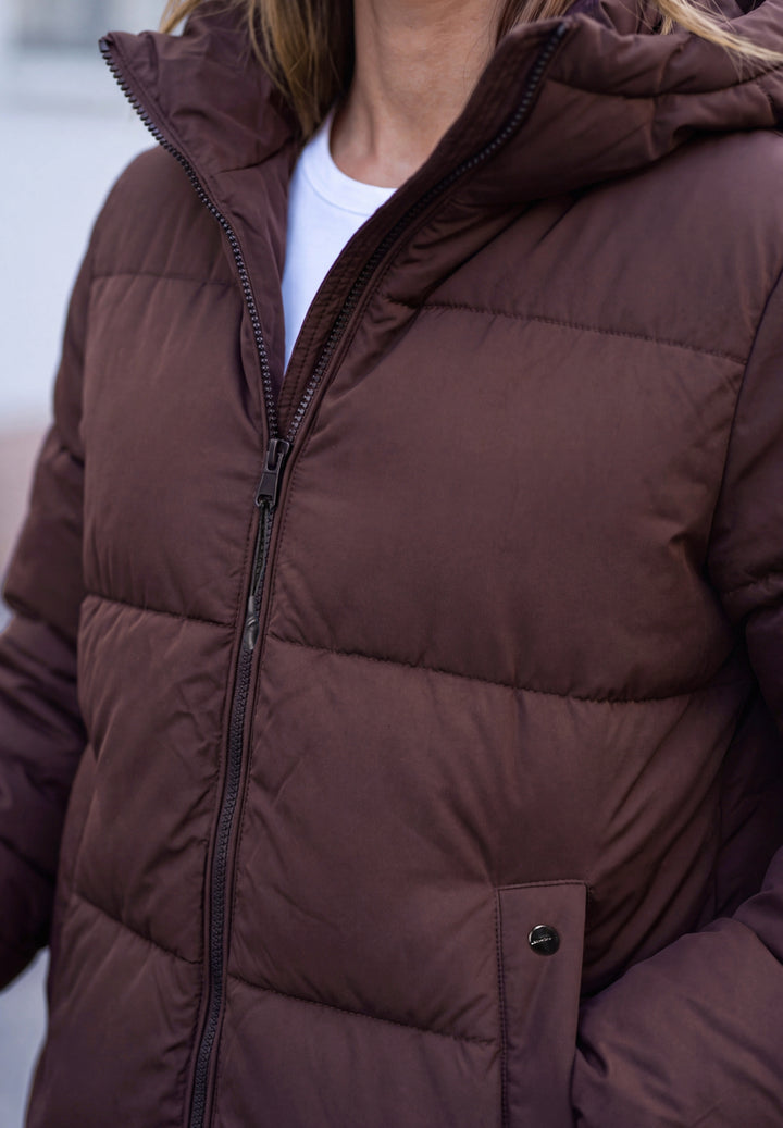 LTD QR Studio Short Padded Jkt, russet red 17857 Bild 6