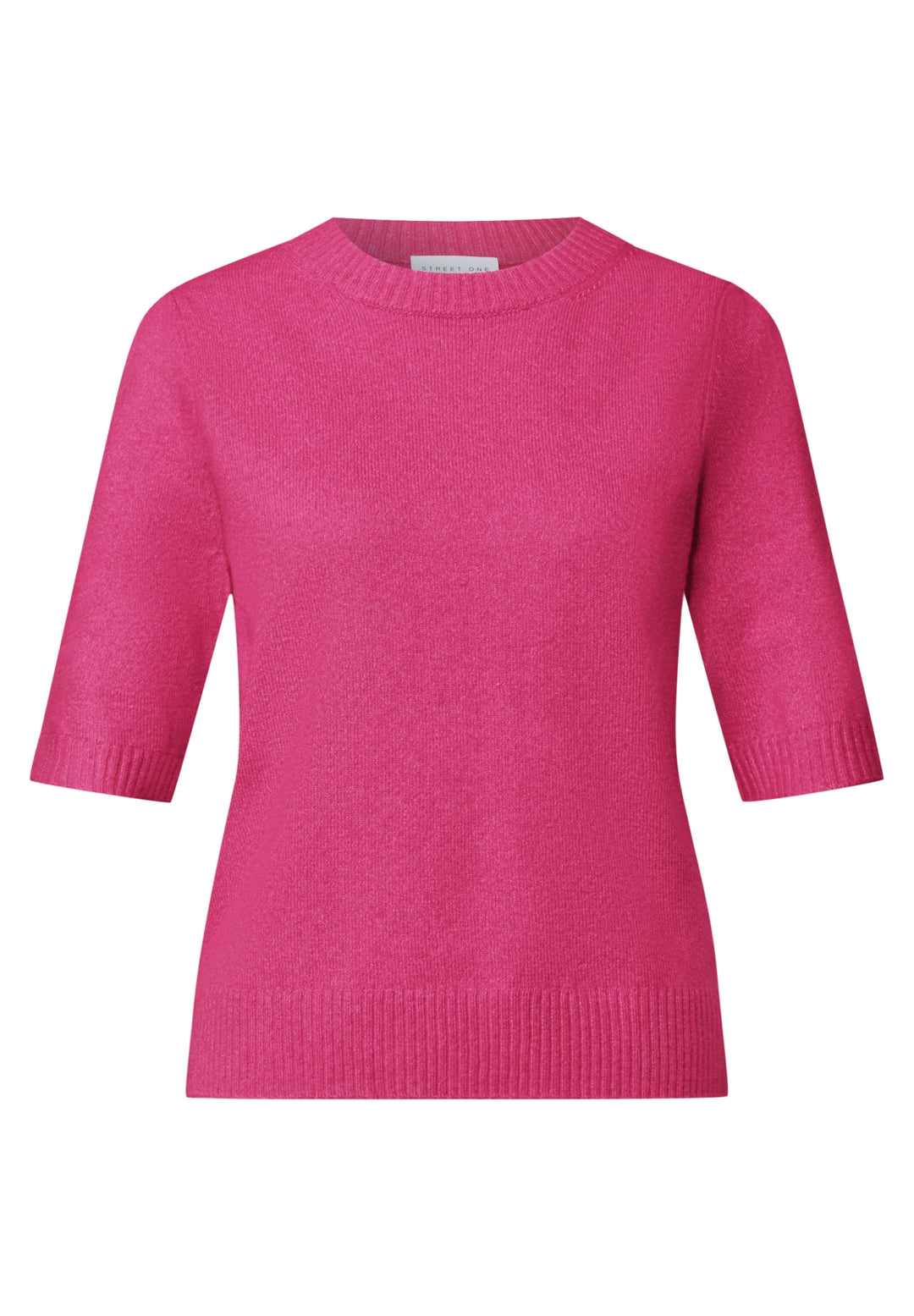 LTD QR Studio_Short sleeve swe, ruby raspberry mel. 17945 Bild 1