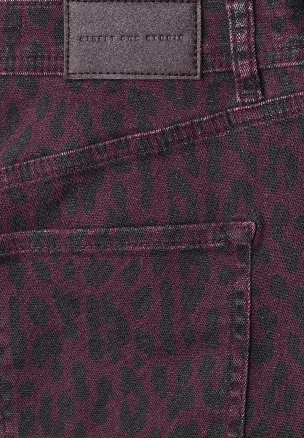 LTD QR_Studio Style Barrel Fit, burgundi printed wash 18209 Bild 2