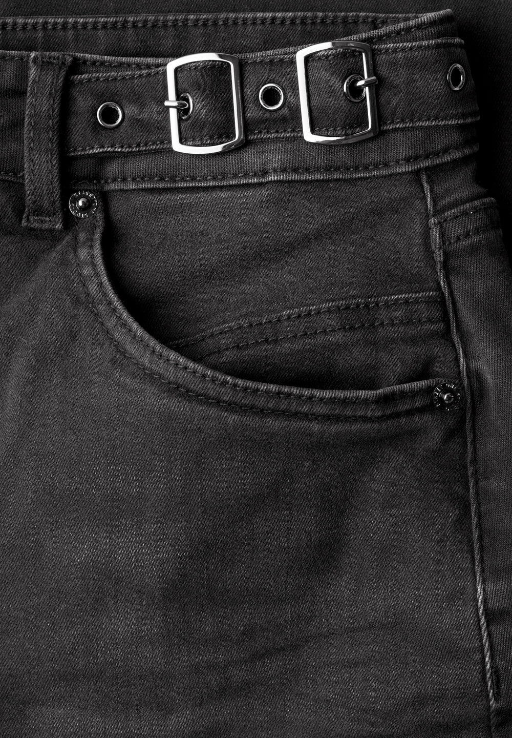 LTD QR Studio Style Mika relax, black washed 18328 Bild 2