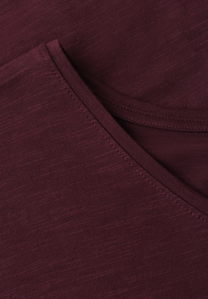 LTD QR_Studio_v-neck jersey sl, very berry 17464 Bild 2