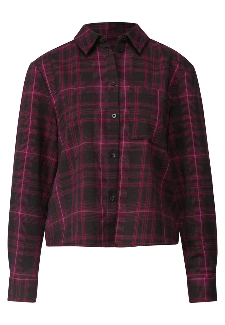 LTD QR Studio_YD Check Shirtco, russet red 37857 Bild 1