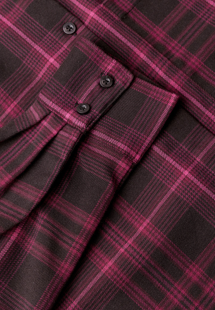 LTD QR Studio_YD Check Shirtco, russet red 37857 Bild 2