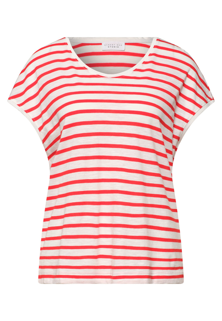 LTD QR_Studio_yds v-neck shirt, chili red 27288 Bild 1