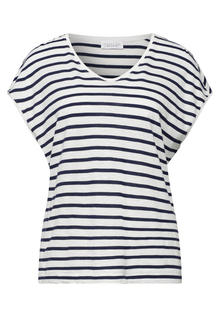 LTD QR_Studio_yds v-neck shirt, midnight muse 27554 Bild 1