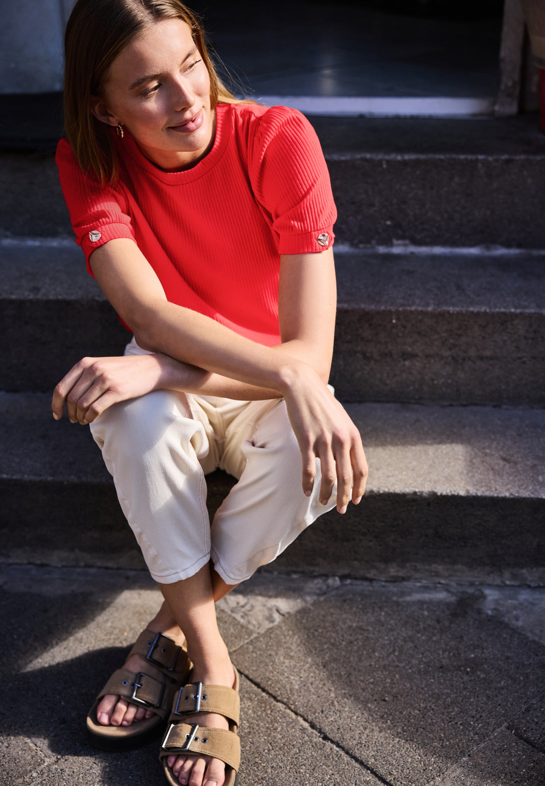 LTD_Studio_rib shirt w.deco bu, chili red 17288 Bild 6