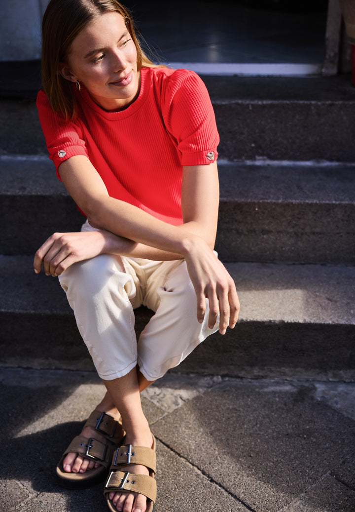 LTD_Studio_rib shirt w.deco bu, chili red 17288 Bild 6