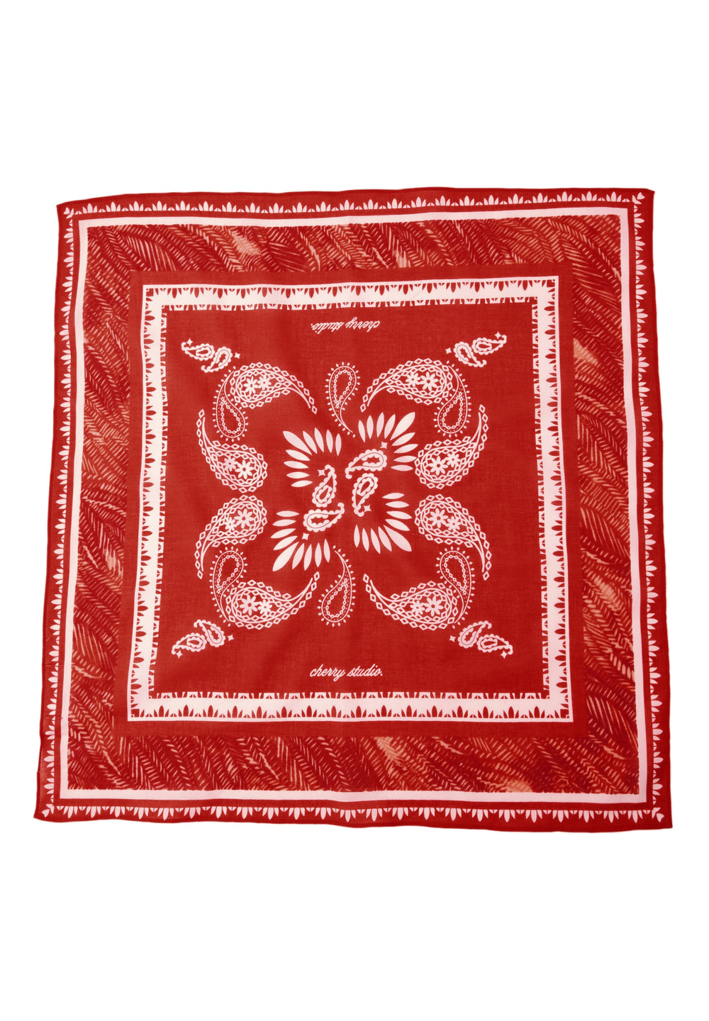 Printed Cotton Bandana_Red, torch red 37415 Bild 2