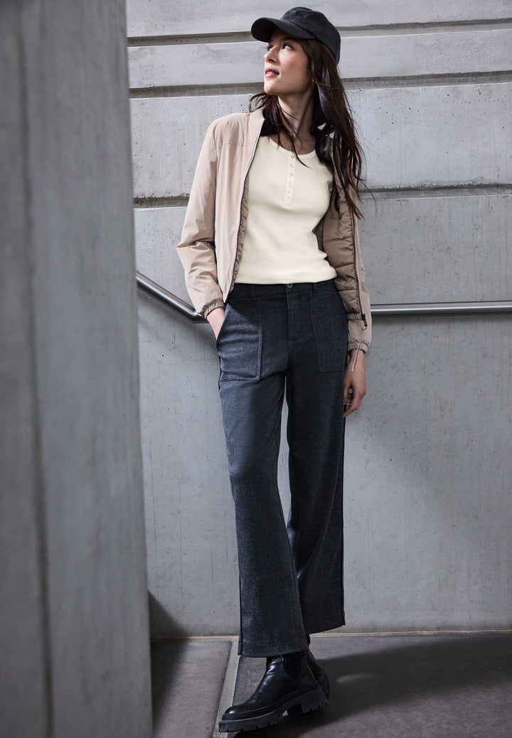 QR_Studio_basic rib shirt w.bu, soft beige 16351 Bild 5