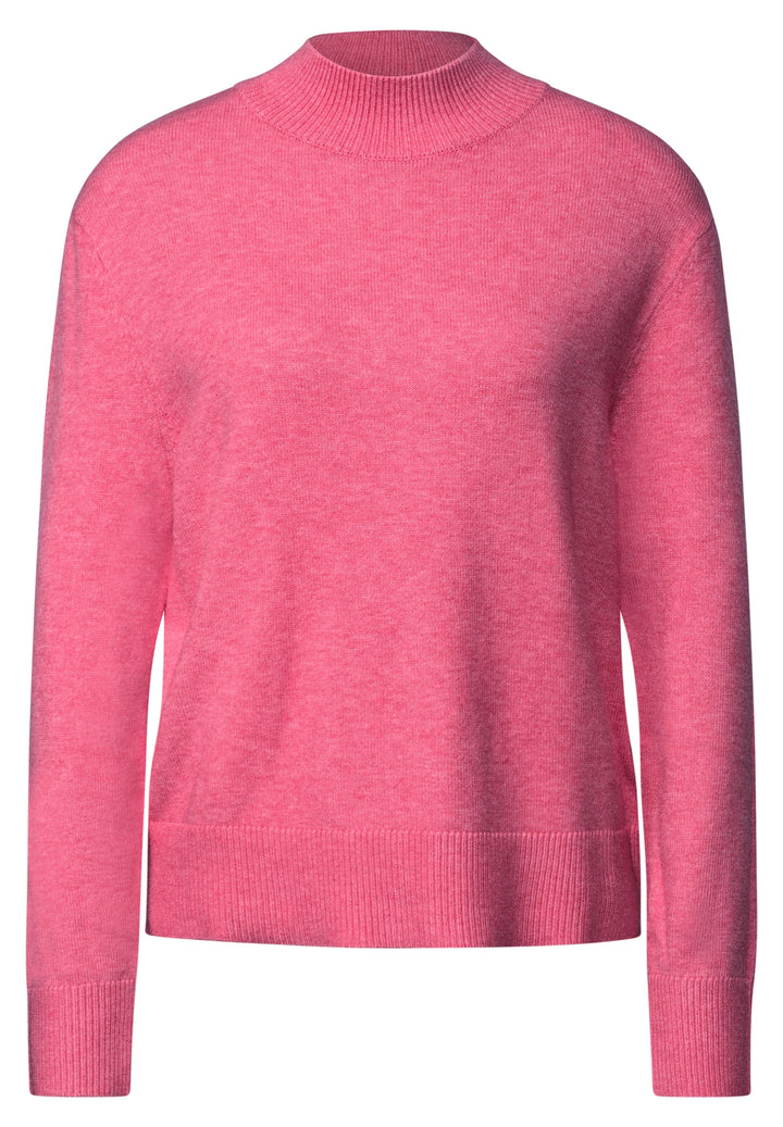 QR Studio_cosy sweater turtle, candy pink mel. 16896 Bild 1