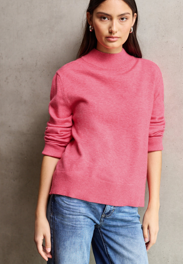 QR Studio_cosy sweater turtle, candy pink mel. 16896 Bild 5