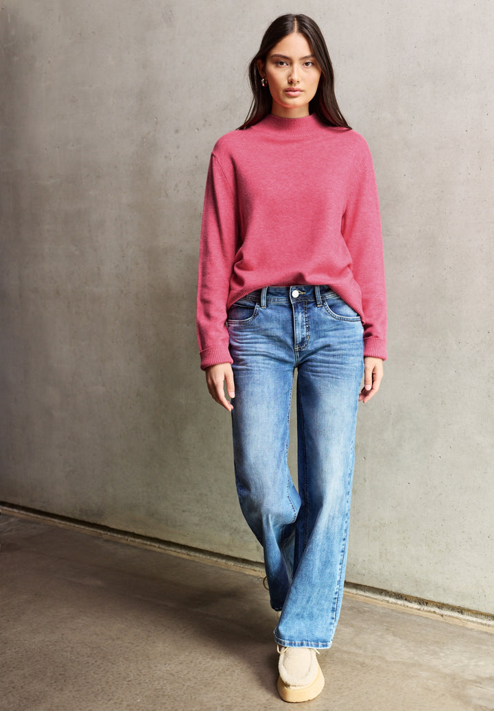 QR Studio_cosy sweater turtle, candy pink mel. 16896 Bild 7