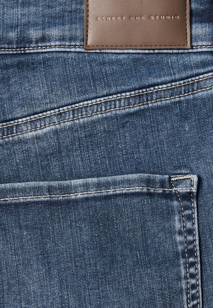 QR Studio Style Cleo Barrel Fi, mid blue random washed 18073 Bild 2