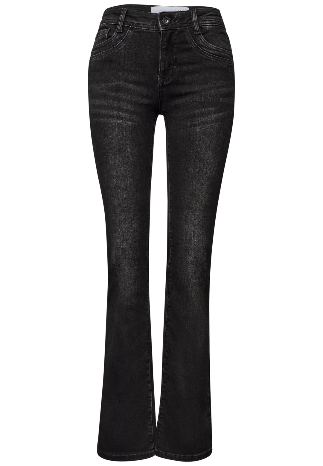 QR Studio Style Lou Bootcut,mw, authentic black washed 18069 Bild 1