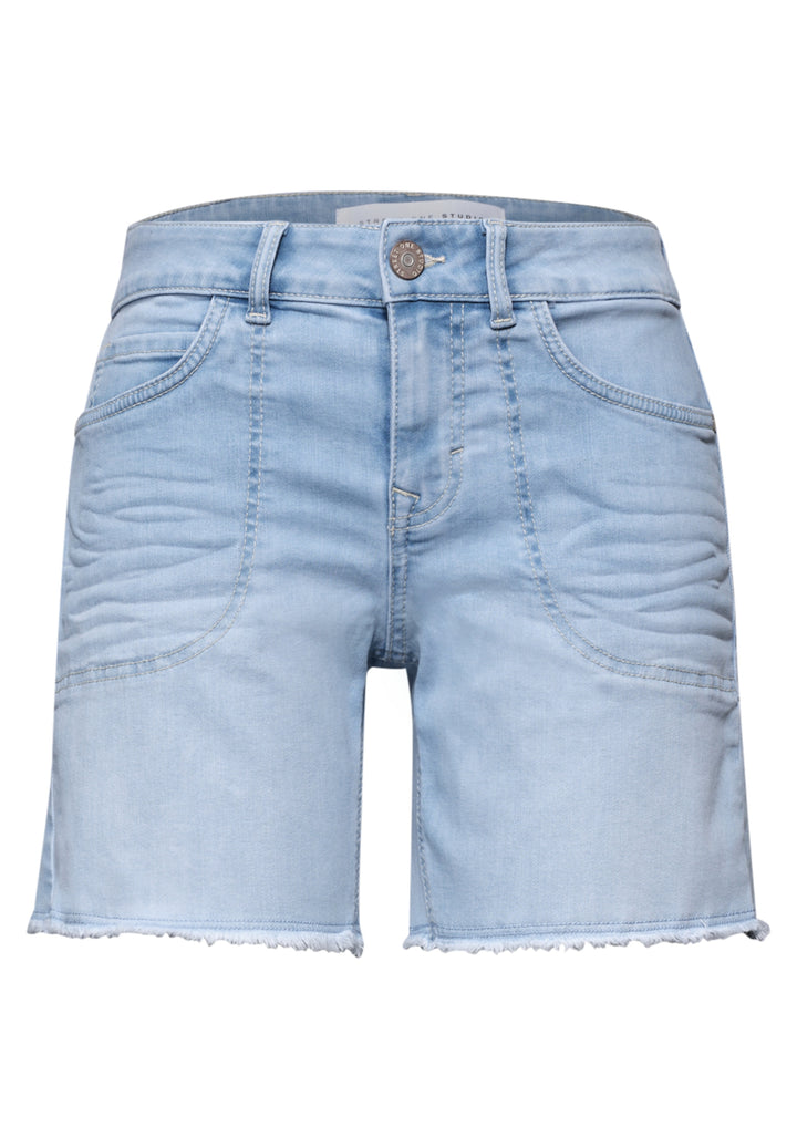 QR Studio Style Shorts,mw,ligh, light authentic blue wash 17705 Bild 1