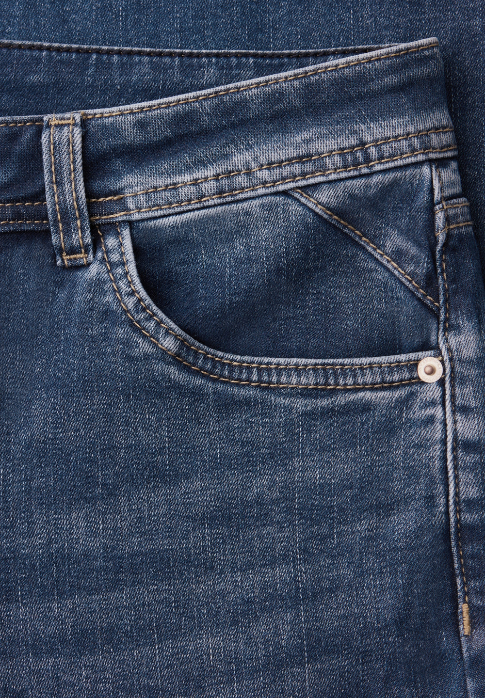 QR Studio Style Wideleg,mw,mid, Medium Blue Soft washed 17646 Bild 2