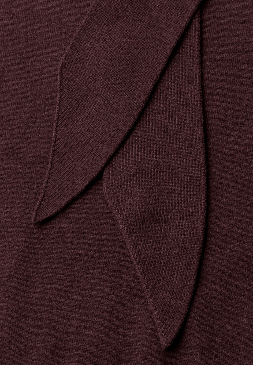 Scarf collar sweater, russet red 17857 Bild 2