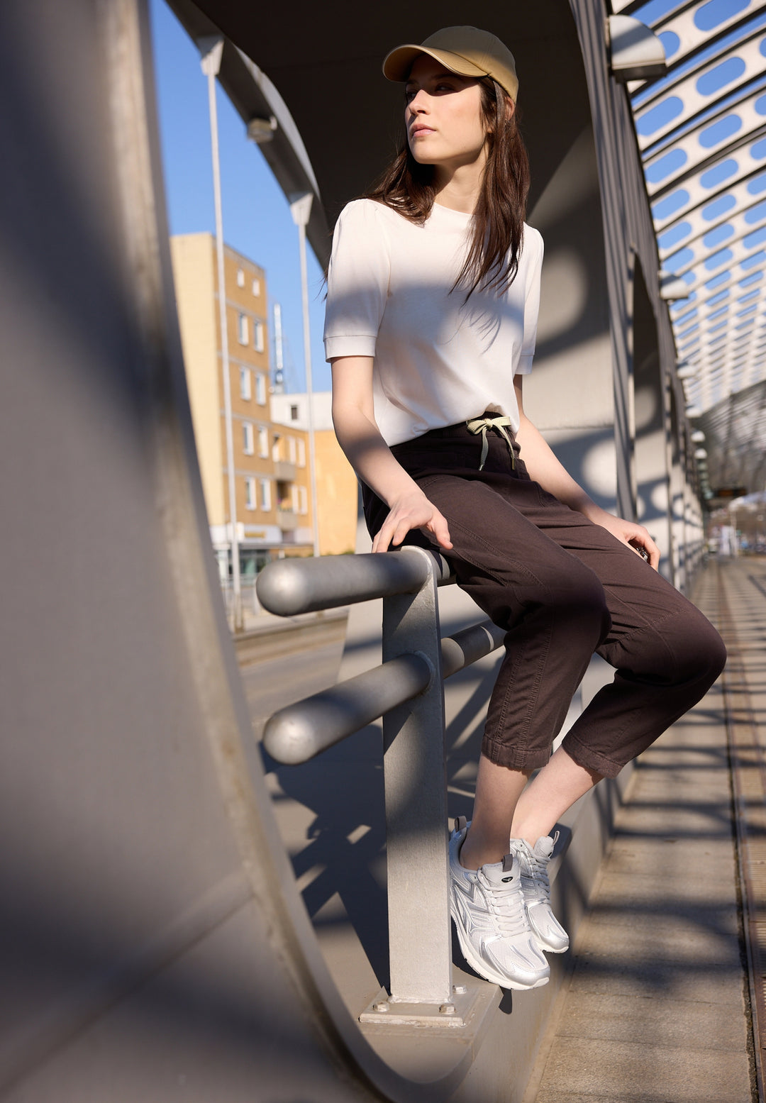 Studio_Barrel MW washed cotton, mahogany brown 15583 Bild 5