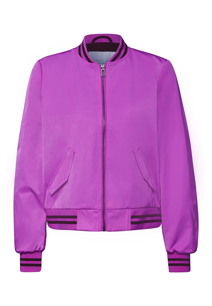 Studio Bomber Jkt, floral pink 17165 Bild 1